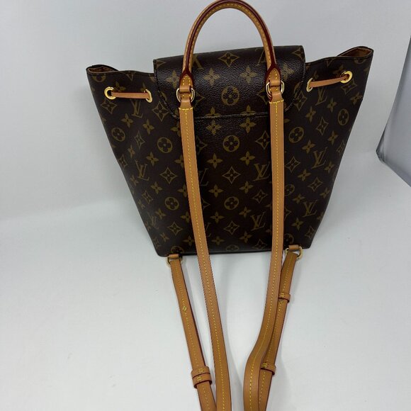 🤩😍🌟 SUPER CONDITION*AUTHENTIC Louis Vuitton Montsouris PM Backpack Monogram‼️ - Picture 10 of 16